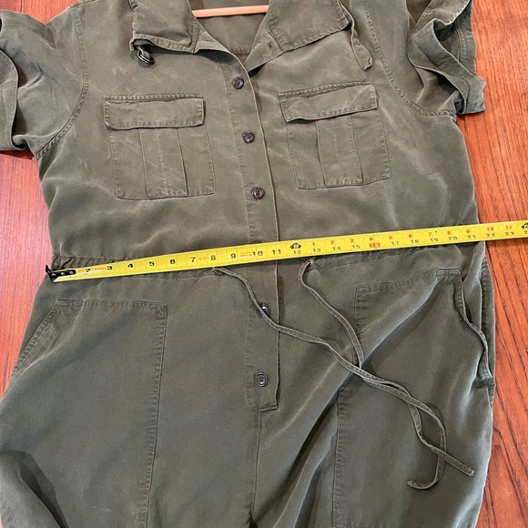 Banana Republic Olive Green Utility Jumpsuit - Picture 4 of 13